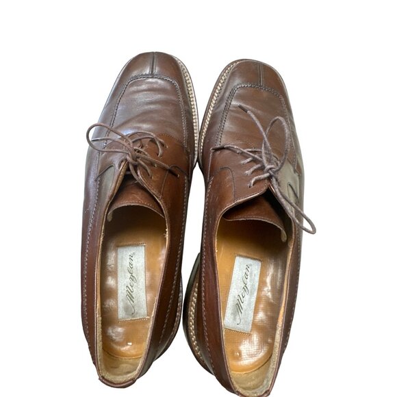 Mezlan brown men’s lace shoe/loafers/oxfords size 12M SKU 2731 main image 6